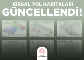 Tokat'ın kırsal yolları yenileniyor, ulaşım rahatlıyor!